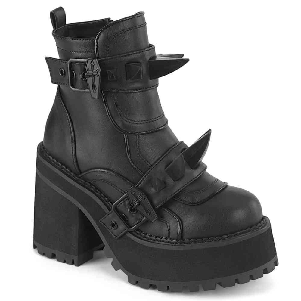 DemoniaCult - ASSAULT72 Bottes de plateforme - Noir Product image
